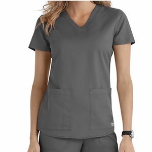 Grey’s Anatomy Scrubs | Granite V-neck Srub Top XS